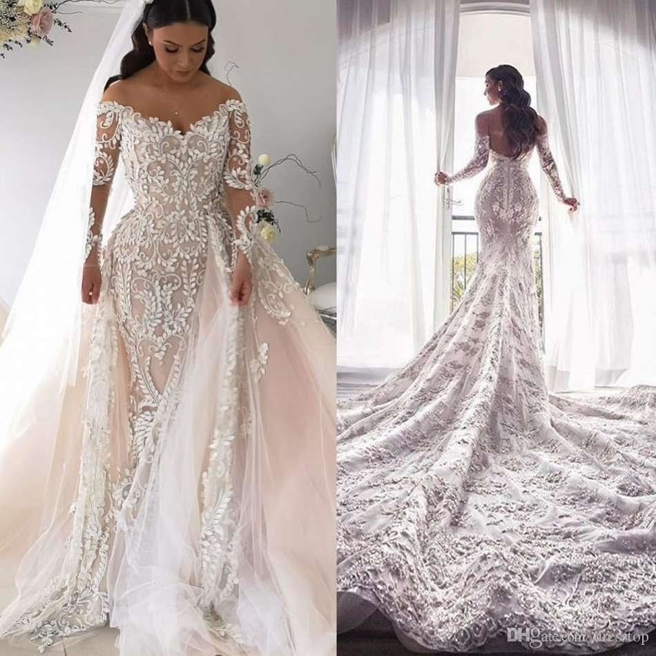 Discount Asaf Dadush 2018 Mermaid Wedding Dresses With Wrap Jacket Vintage Crochet Lace Spaghetti Backless Beach Boho Trumpet Customized Bridal Gowns A Line