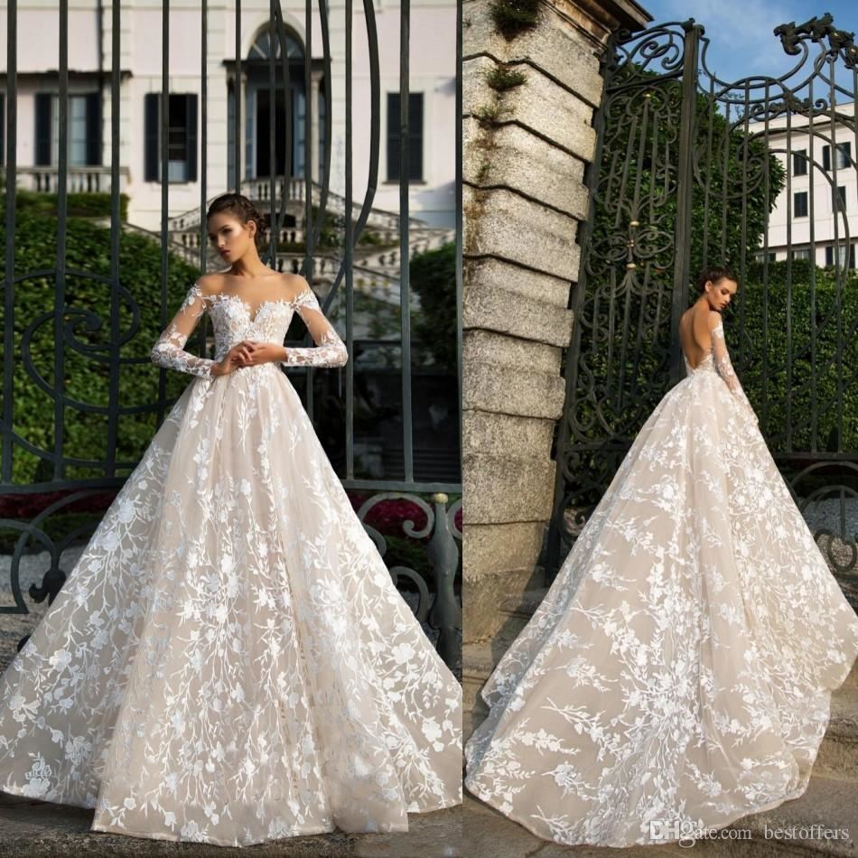 6224 Illusion Lace Wedding Dress by Stella York