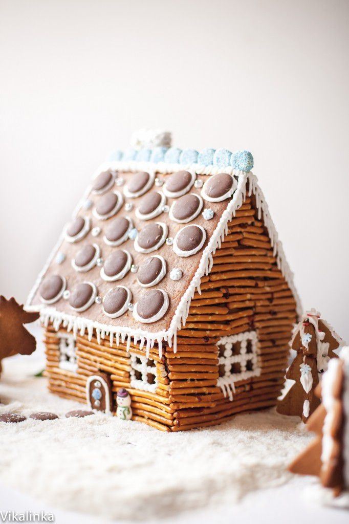 Colorful Candy Gingerbread House