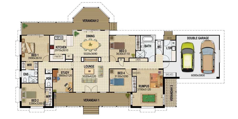 Acreage designs