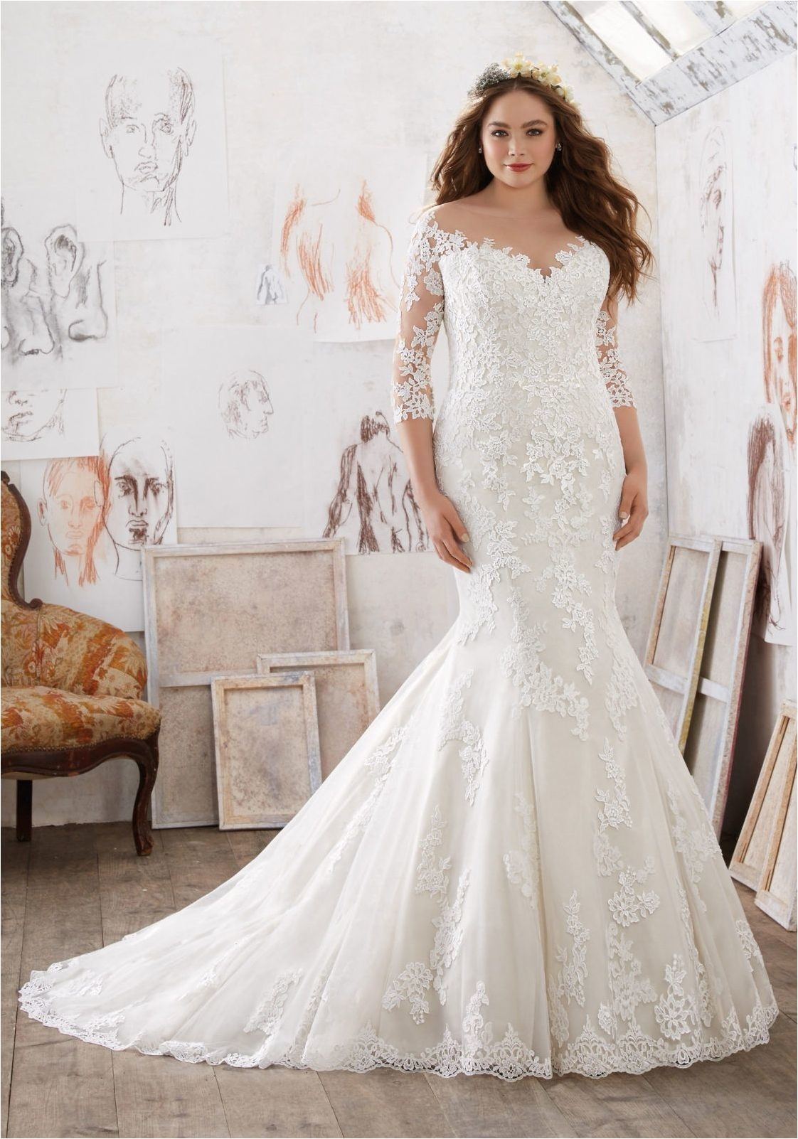 Elegant Jewel Neck Cut Side Mermaid Wedding Dresses 2019 Wedding Dresses  Simple Satin Elegant Designer Bridal Gowns Vestidos De Novia affordable  simple