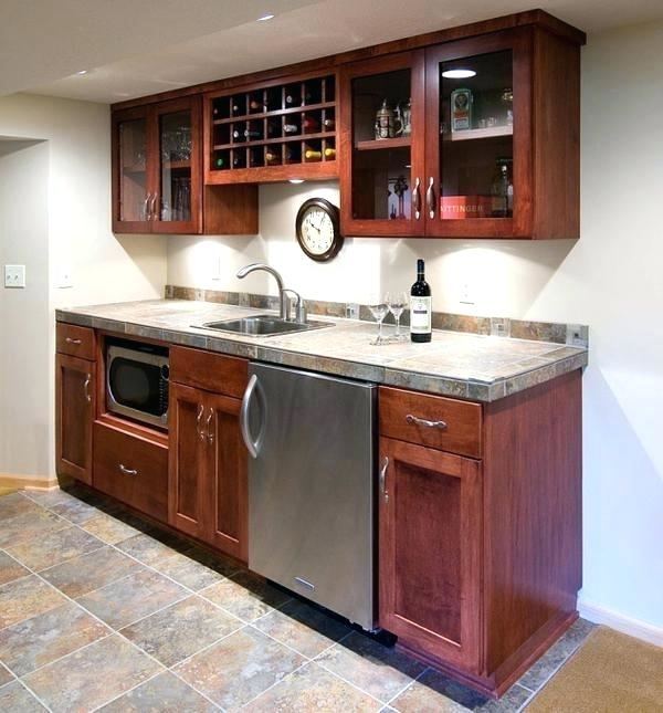 basement kitchenette