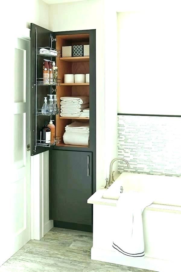 Full Size of Bathroom Narrow Bathroom Storage Tower Towel Shelf Ideas Bathroom Utility Cabinet Bathroom Corner