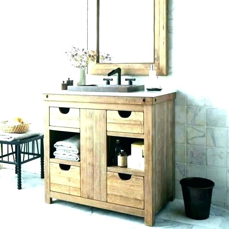 small bathroom table