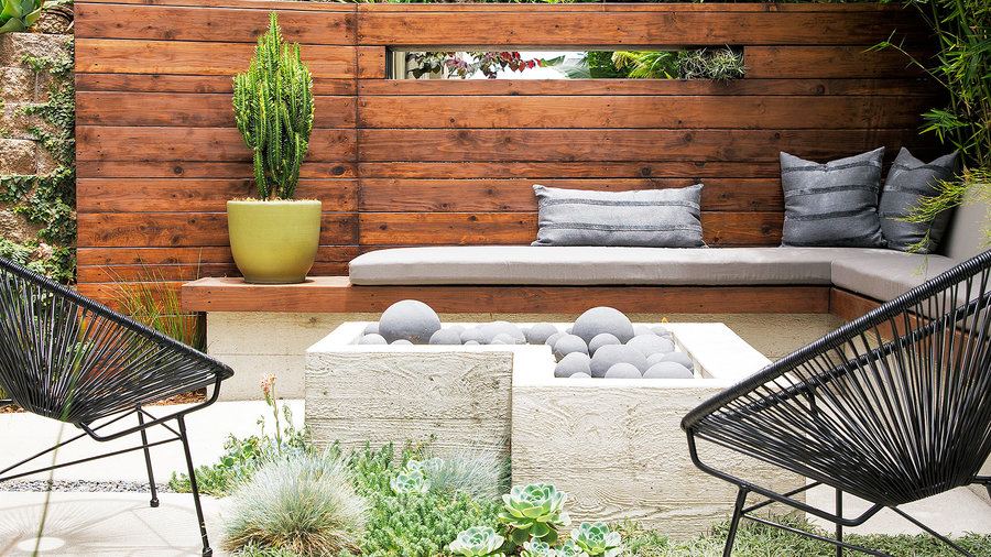 It can also serve as an attractive focal point in your outdoor living  area