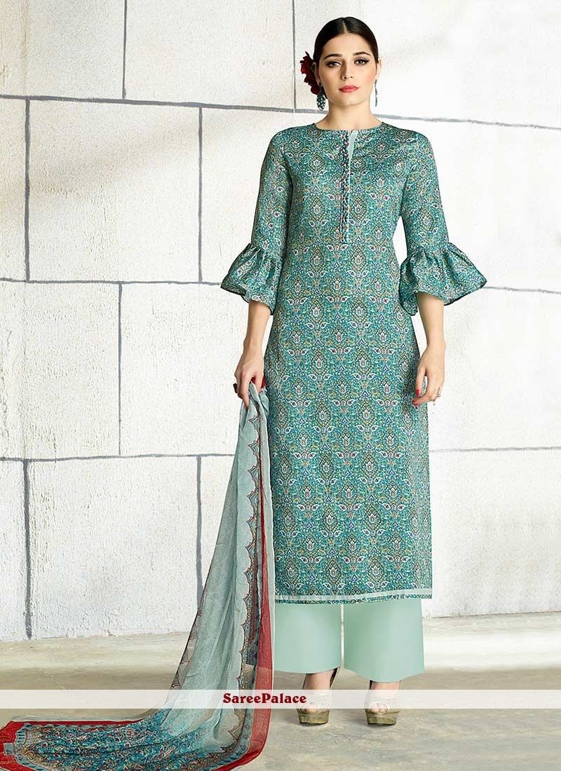 Designer Block Print Salwar Suit