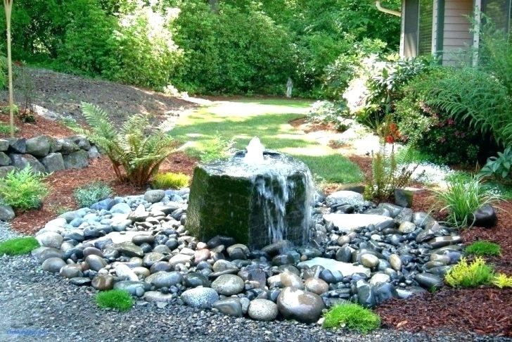 small backyard water