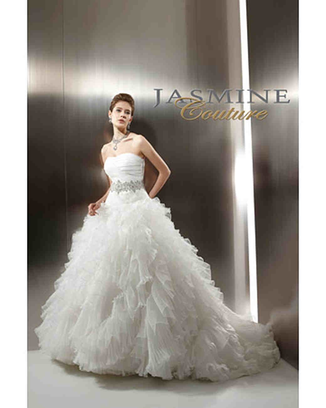 Jasmine Haute Couture Silk Wedding Dress