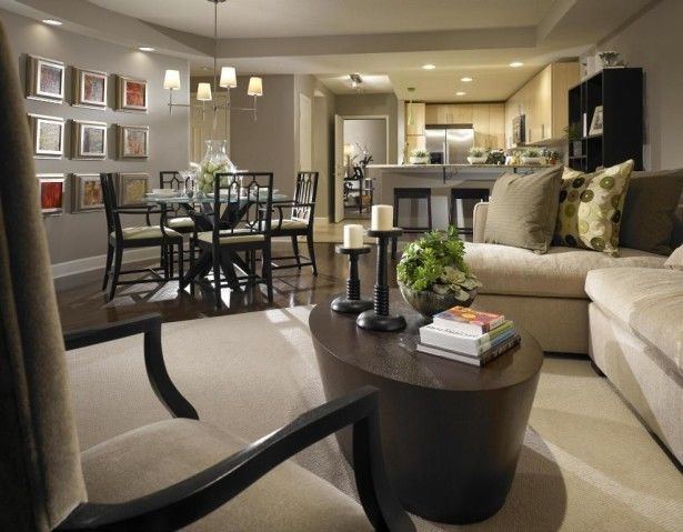kitchen dining area ideas living room and long layout combinations din