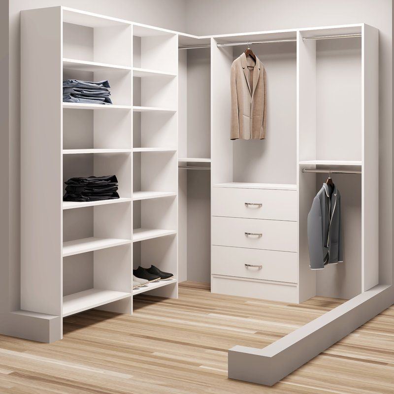 Demure Design 81''W Closet System