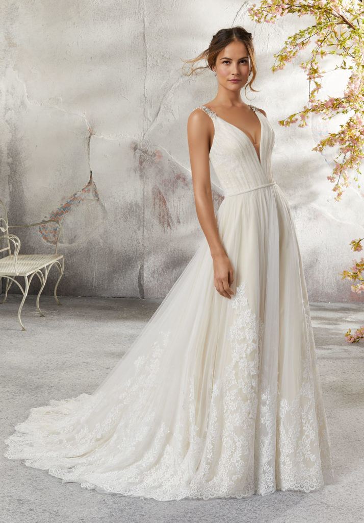 Priscilla of Boston Ivory Taffeta Vineyard Style Maeve Casual Wedding Dress  Size 0 (XS)