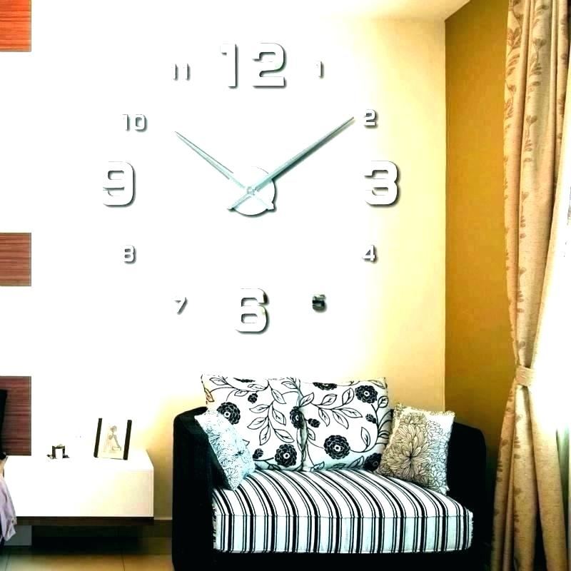 bedroom wall clock wall clock for bedroom inch black flower wall clock  modern design living room