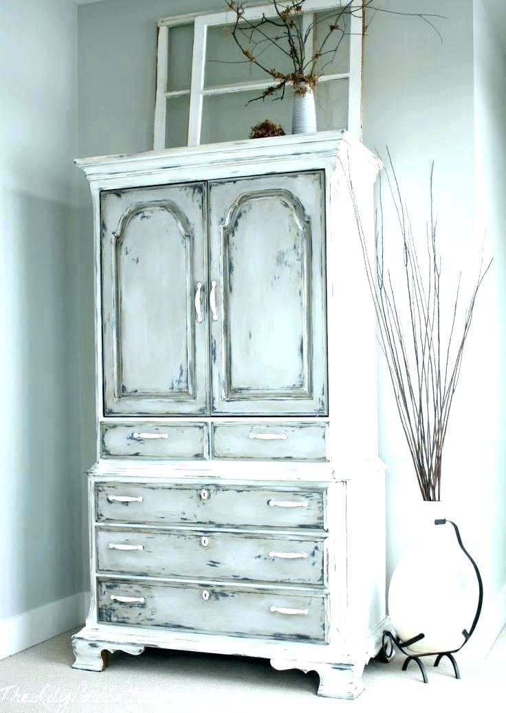 Full Size of Diy Chalk Paint Distressed Furniture Painting Silver Antique  White Painted Hutch Makeover How