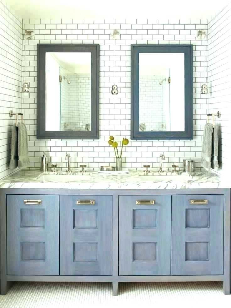 bathroom mirror ideas for double vanity mirrors sink size