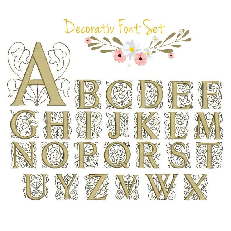 Collectibles How To Deal With Machine Embroidery Fonts Free Akon Font  Sample Embroidery Design