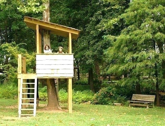 simple treehouse ideas