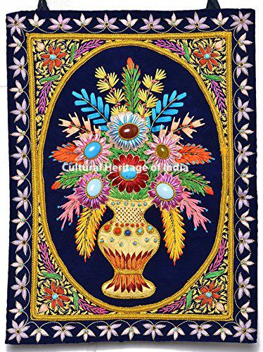 Hand Embroidery Embroidered And Crochet Wall Hangings Designs Patterns By