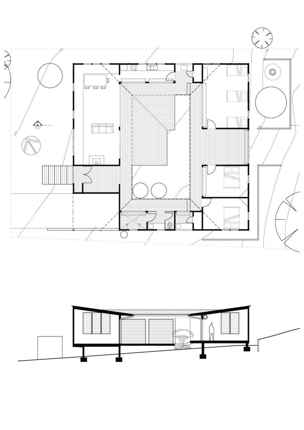Large size of interior courtyard house plans with courtyards includes  floor plan samples design australia spanish