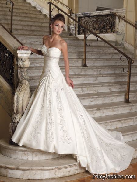 For classic wedding dresses